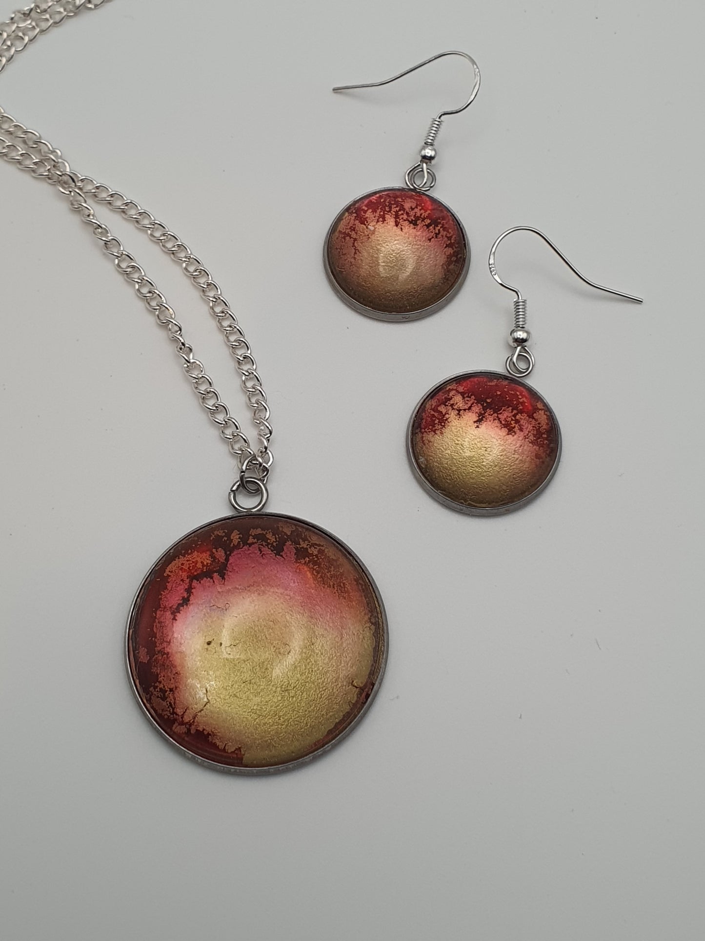 Resin jewellery set