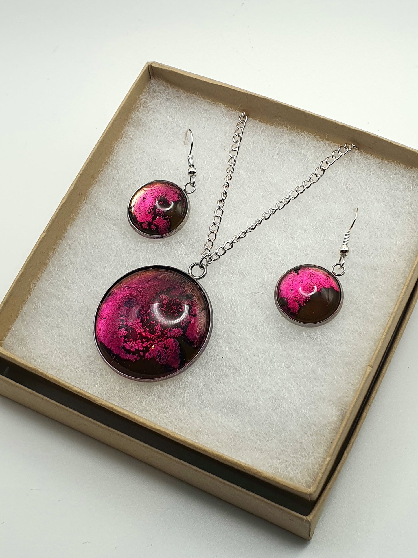 Resin jewellery set