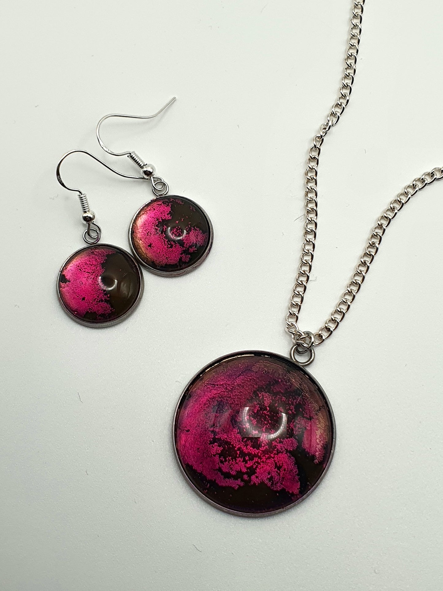 Resin jewellery set