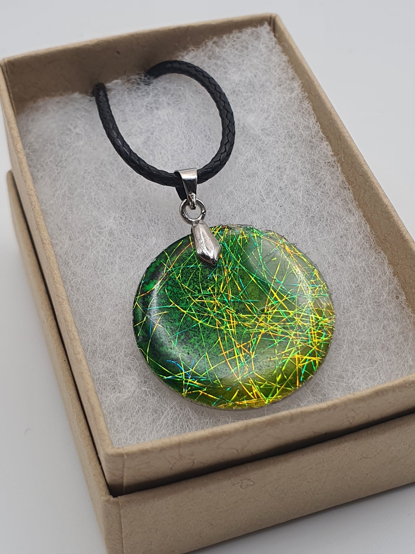 Resin necklace