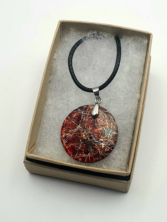 Resin necklace