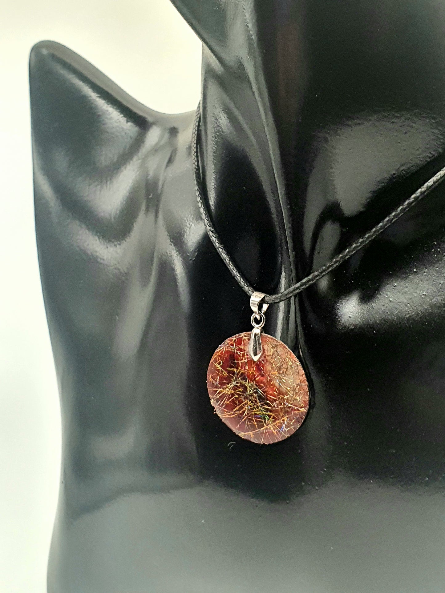 Resin necklace