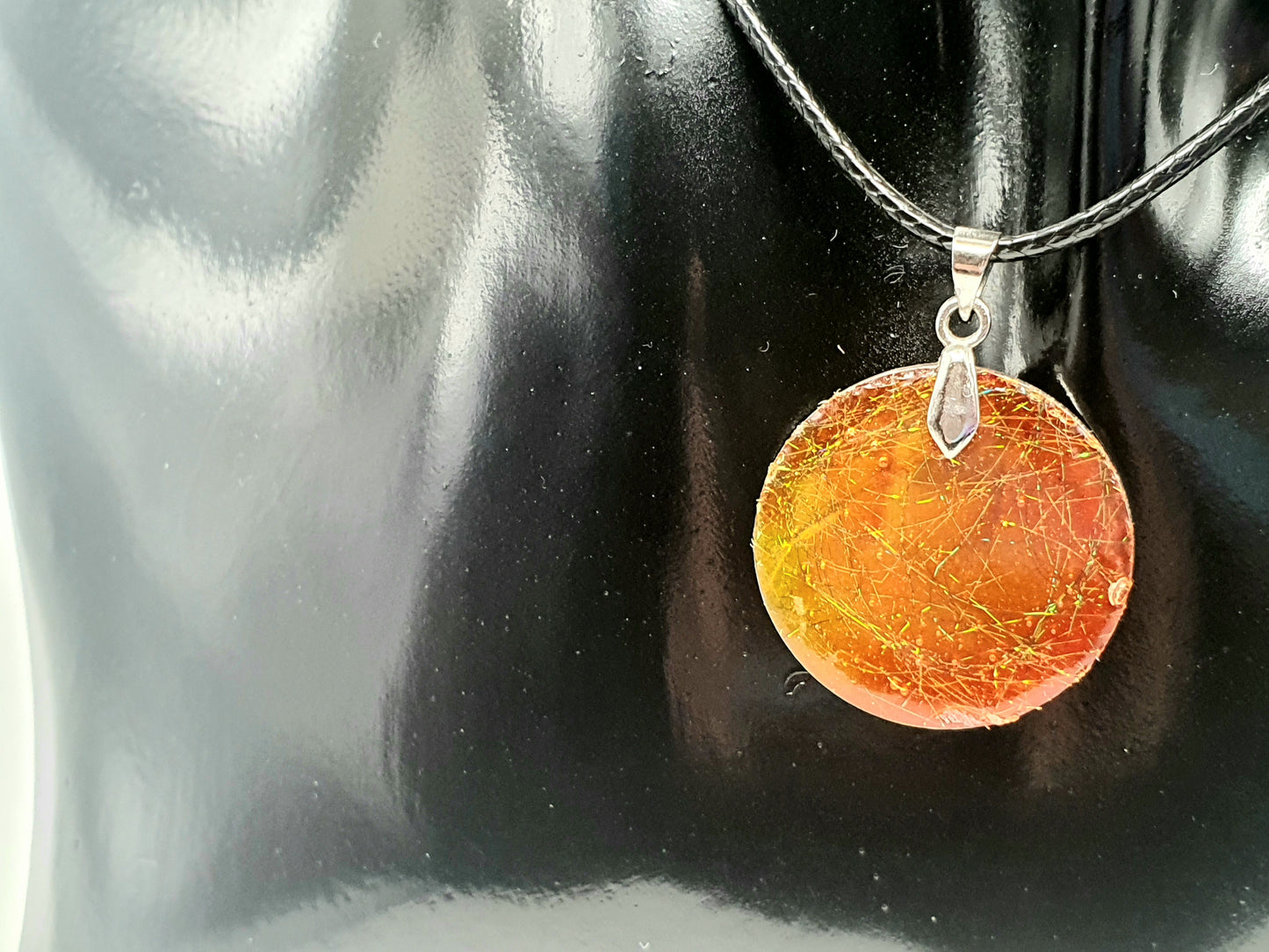 Resin necklace