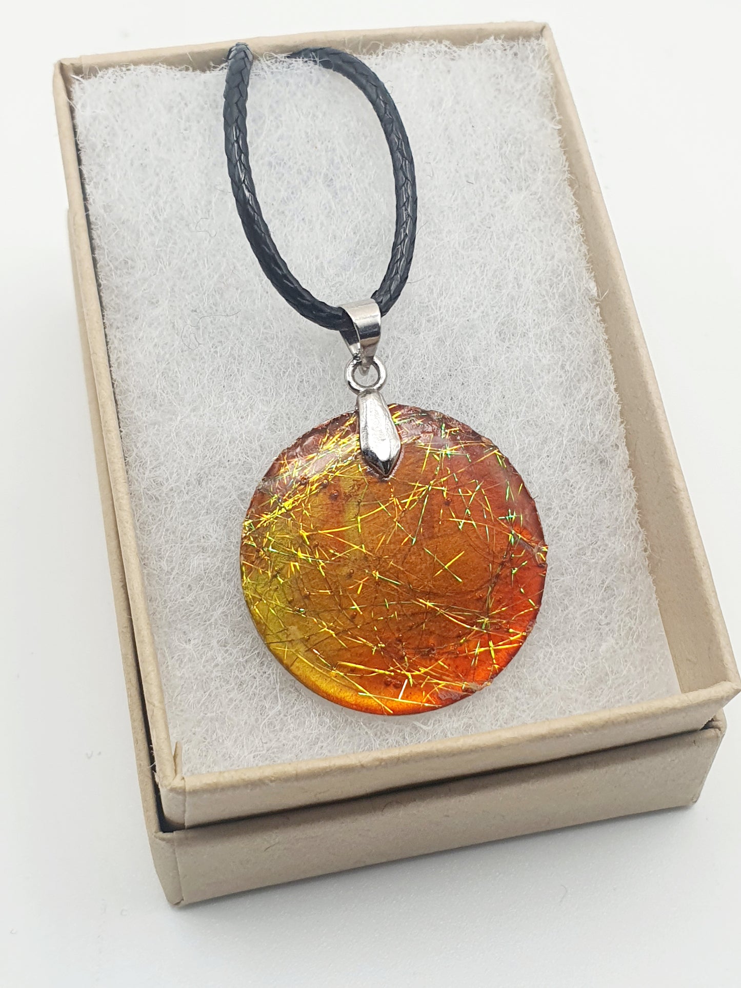 Resin necklace