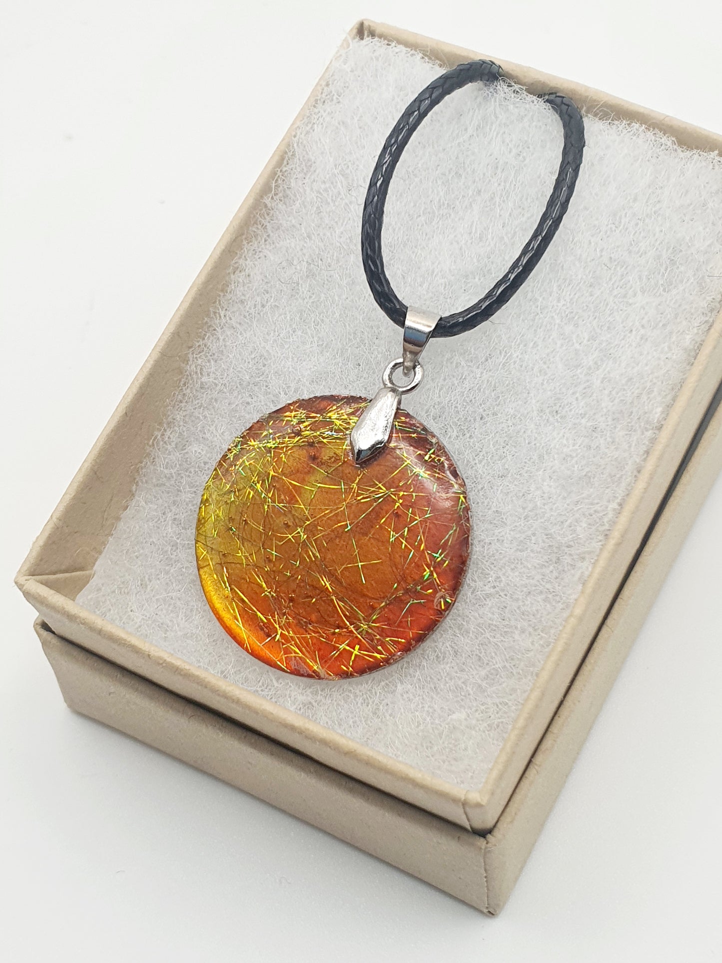 Resin necklace