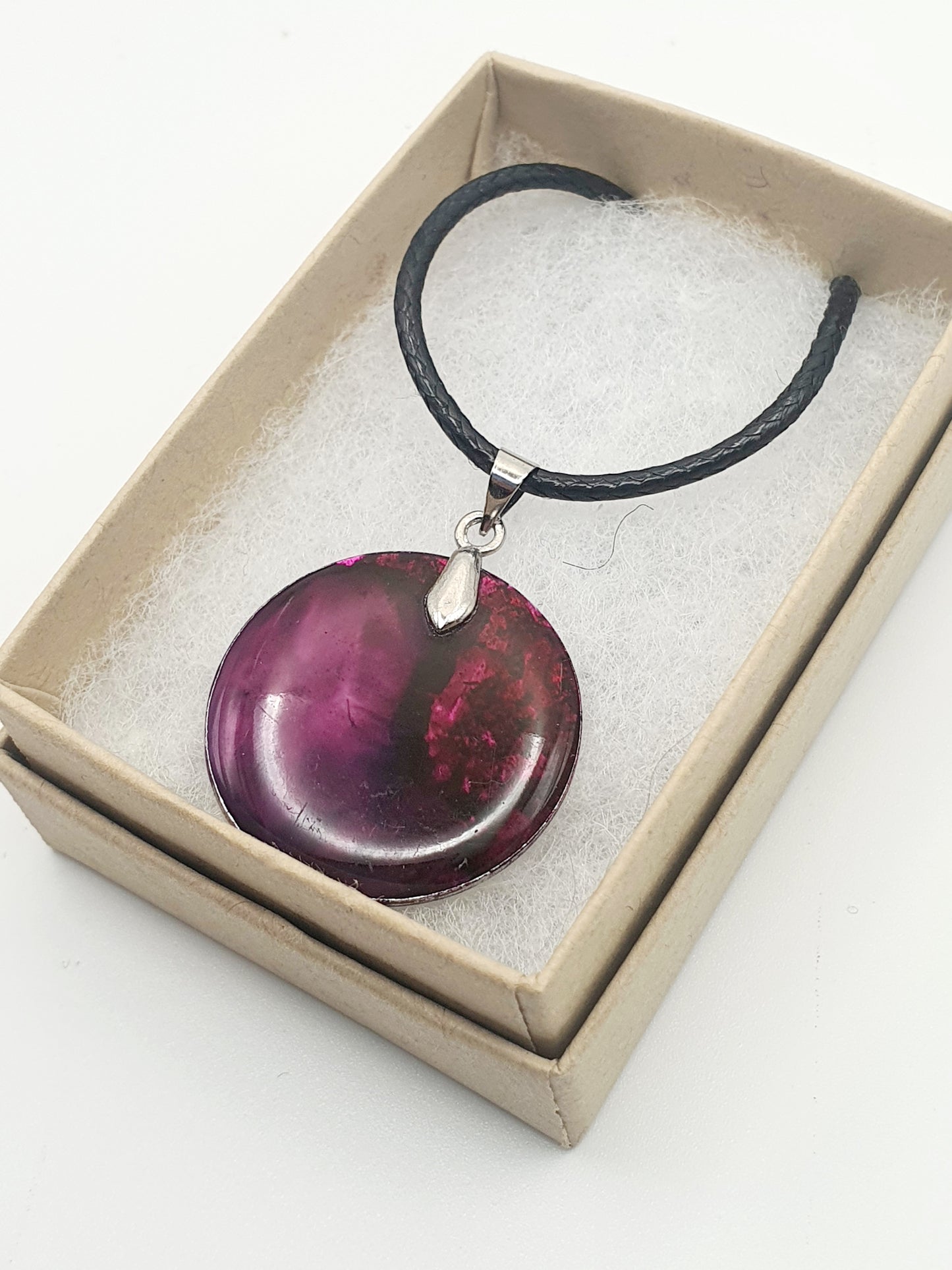 Resin necklace