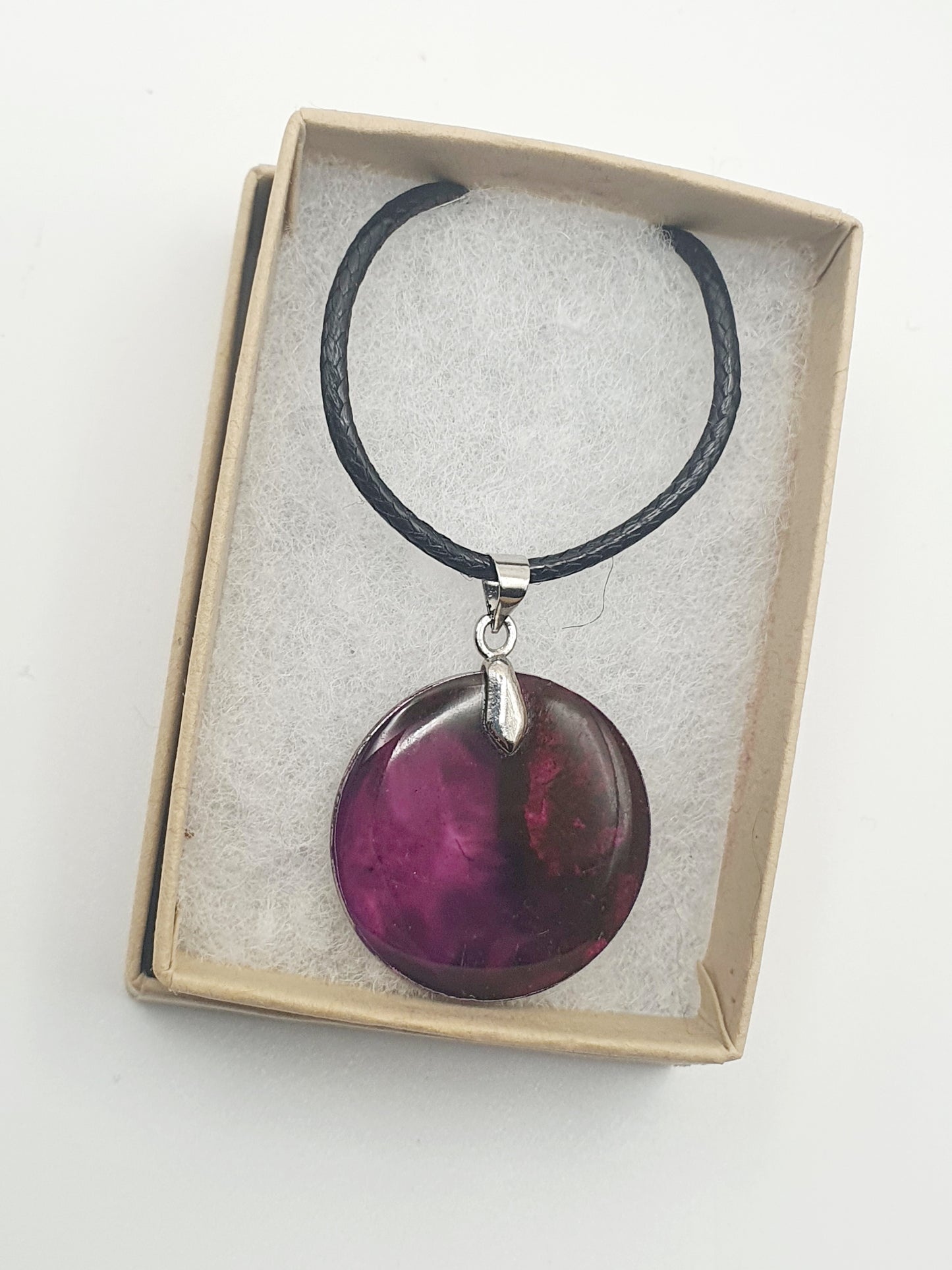 Resin necklace