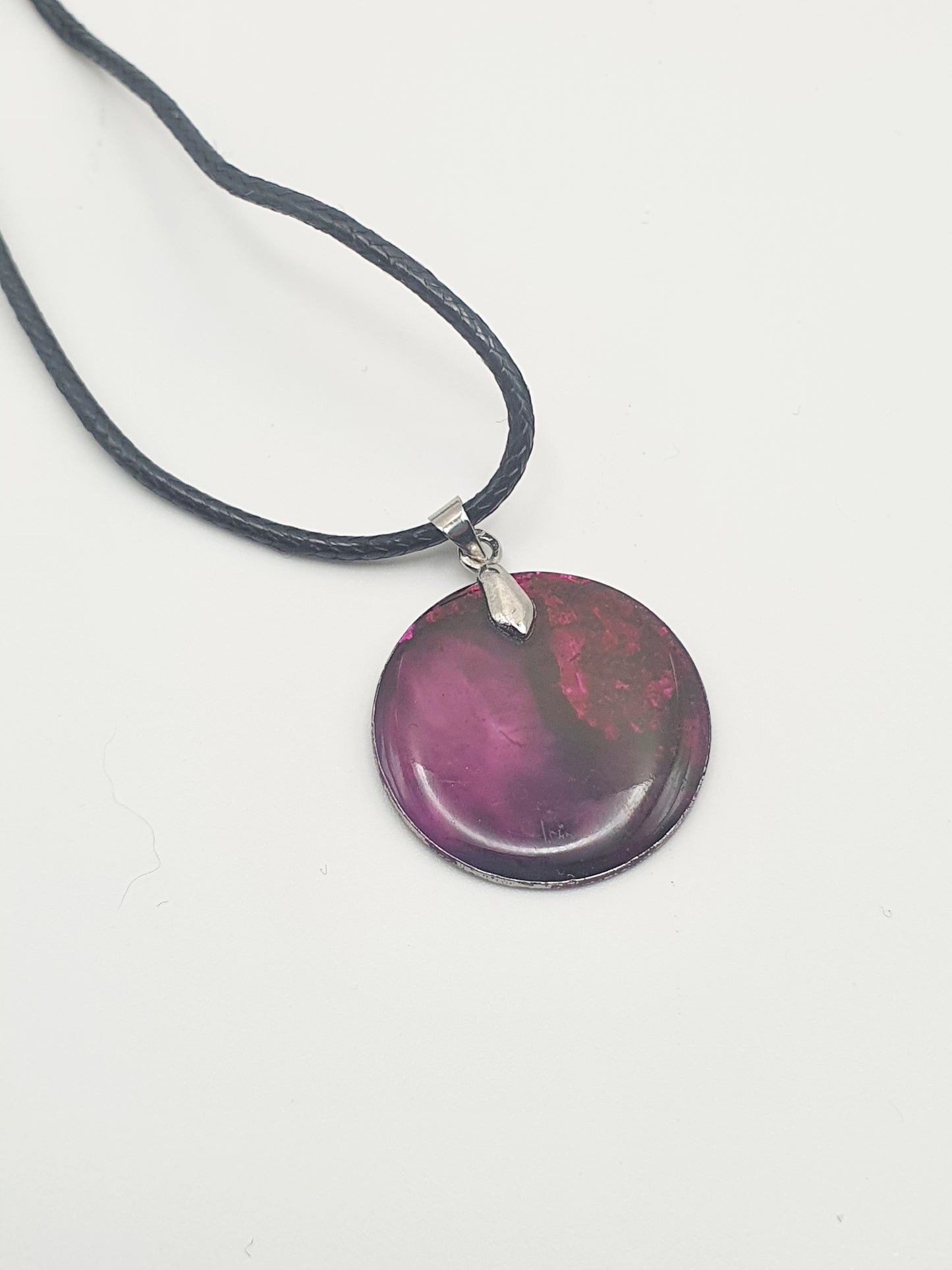 Resin necklace